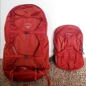 Osprey Farpoint 55L Travel Backpack (Daypack included)